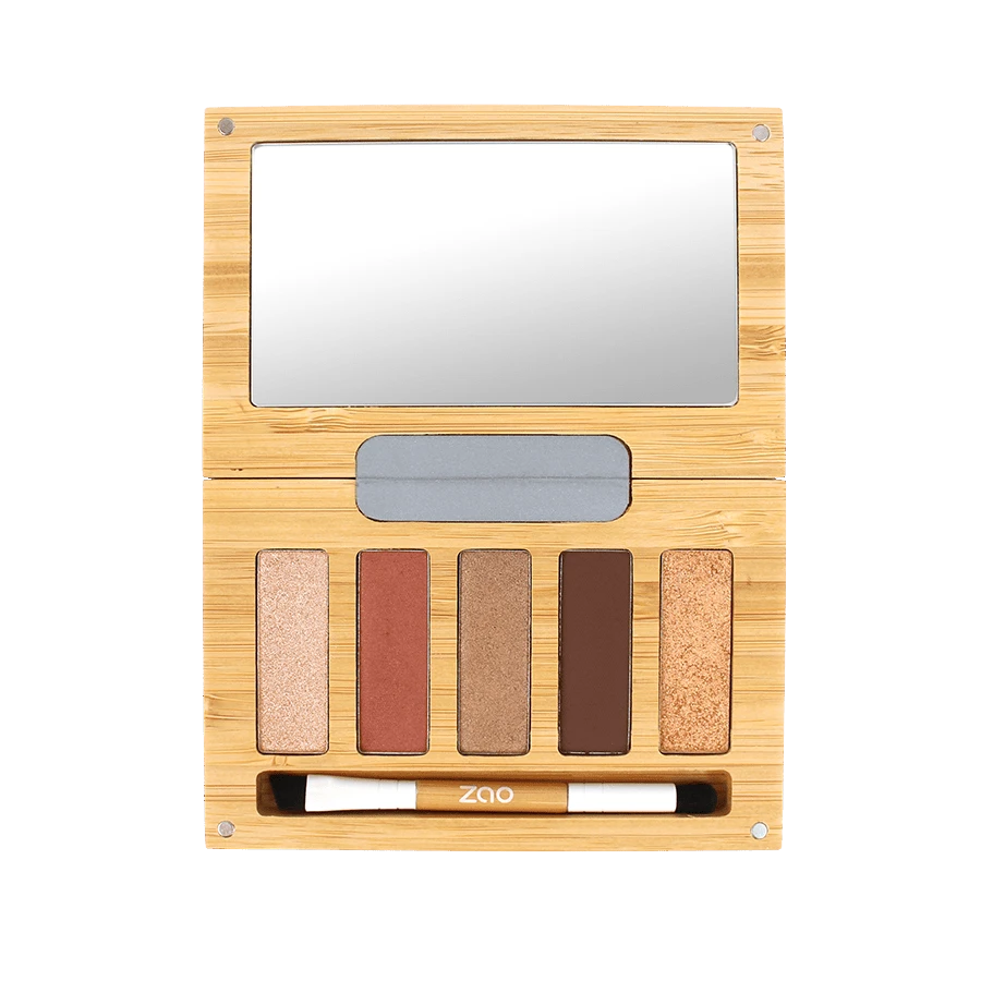 paleta de sombras de ojos ecológicas ZAO